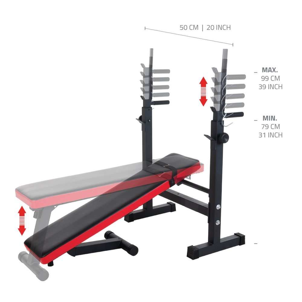 Multifunctional Weight Bench P2i Weight Lifting Bench