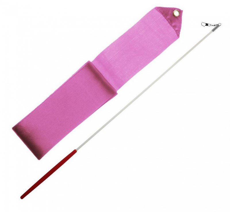Gymnastic Ribbon + Pole Light Pink