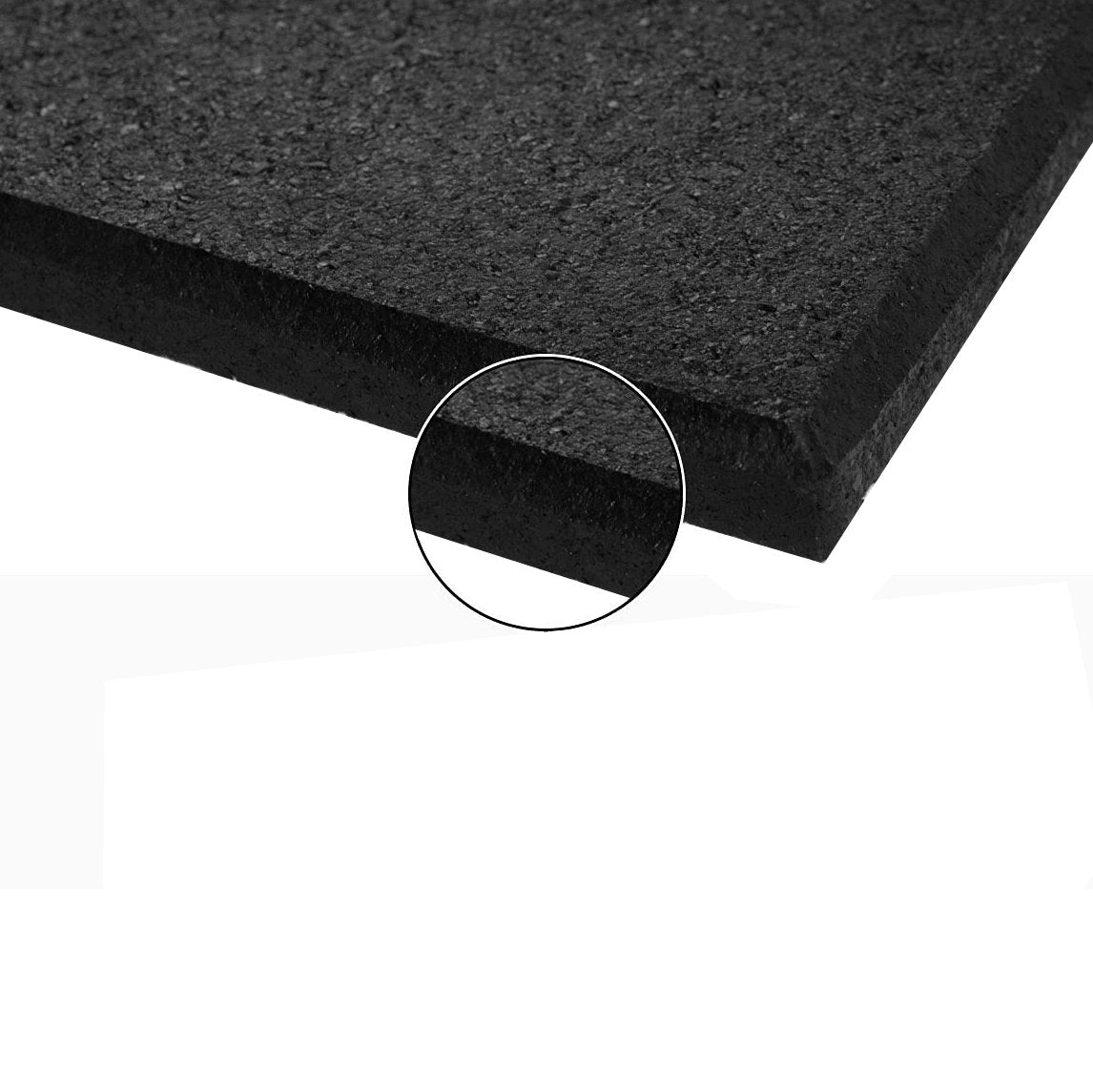 Fitness Floor Gym - Sbr Sedco 50x50x2 Cm Black