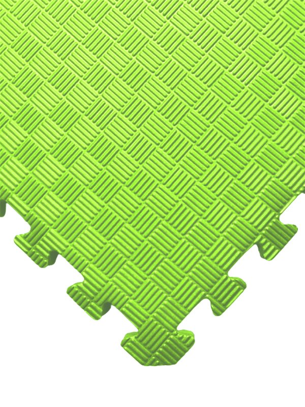 Podložka Tatami Puzzle - Jednobarevná - 50x50x1,3 cm Fitness Mat Green