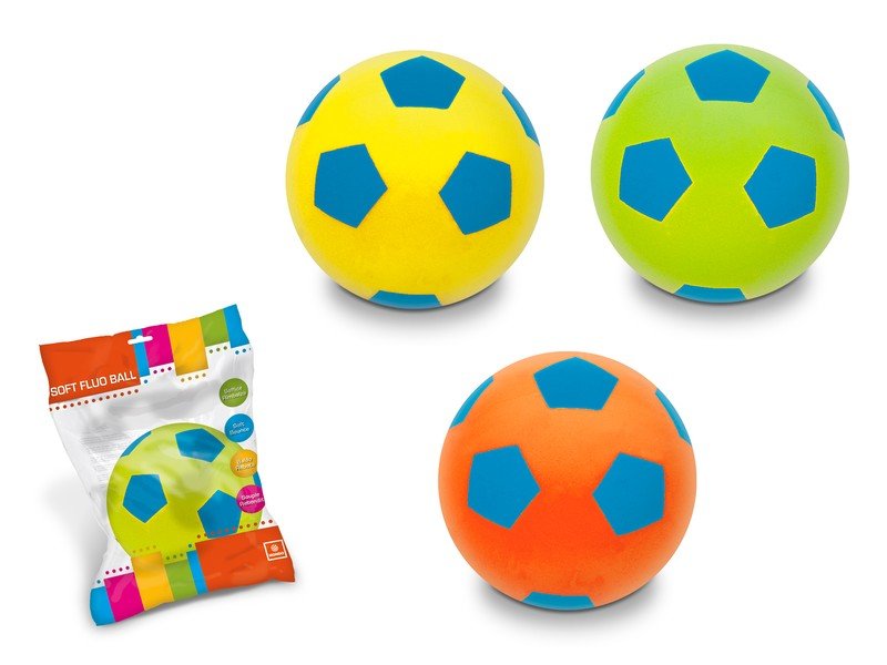 Futball labda Mondo Soft 20cm Fluo