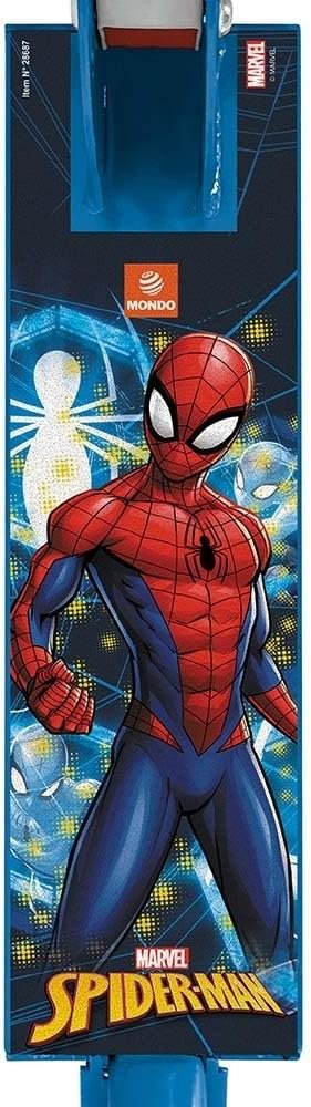 Scooter Mondo Alu 28687 Spiderman Red/blue