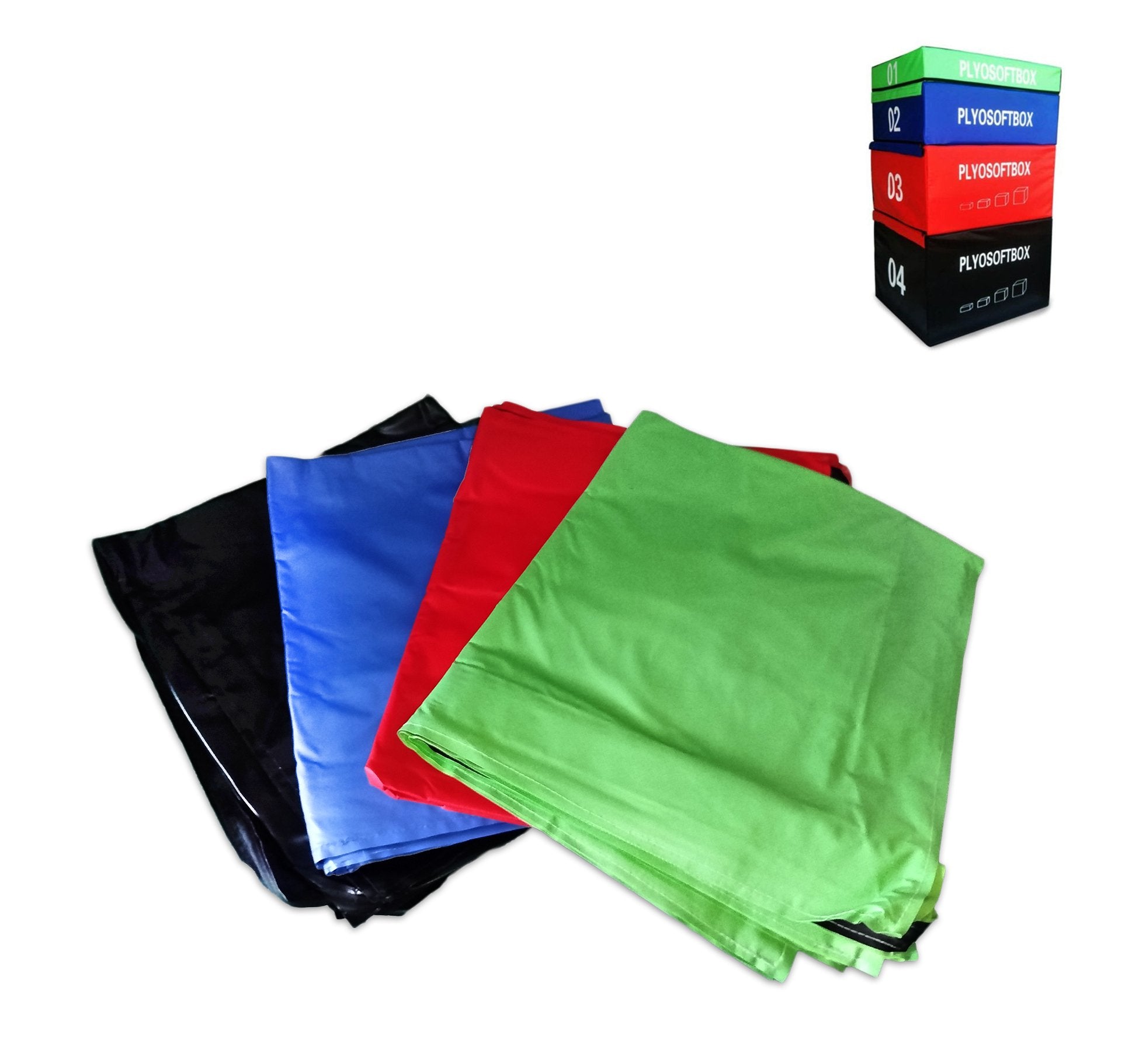 Sedco Pb04 Covers Til Soft Plyobox Sæt - 4 stk - 90x75x15-60 Cm