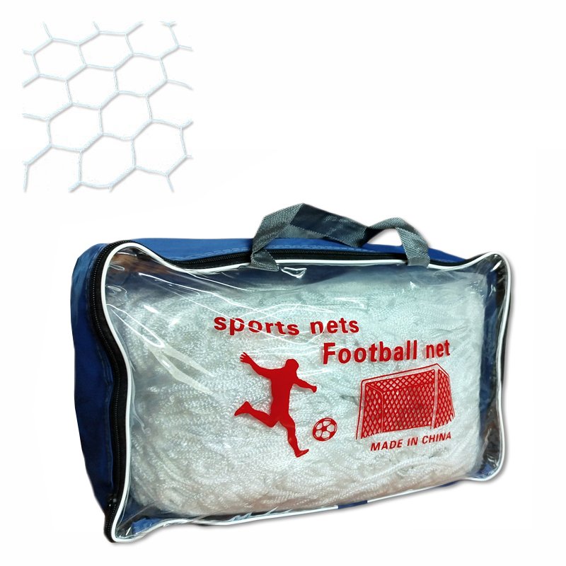 Sedco Soccer Net 3x2x1 M - Set Pour Deux Buts Blanc