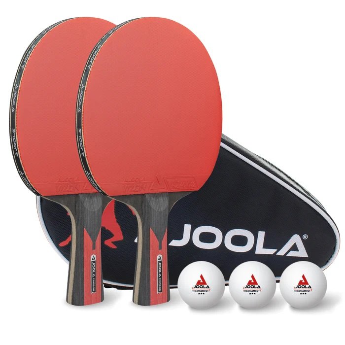 Joola Duo Carbon Set Raquettes de Tennis de Table