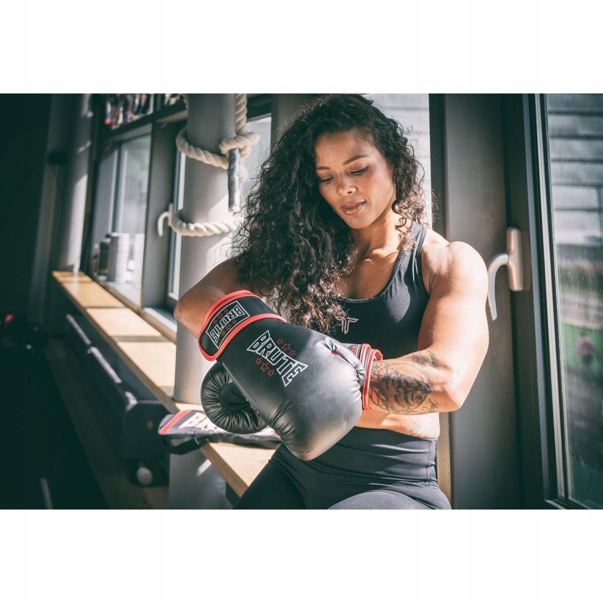 Luvas de boxe ativas brutas L