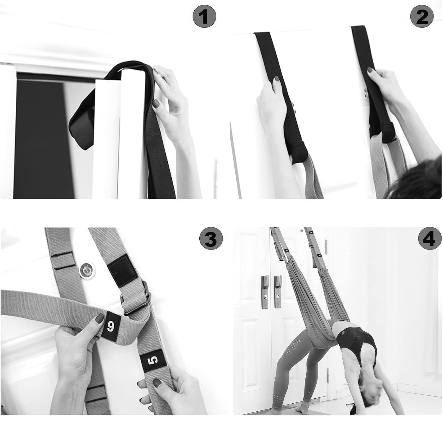 Cinghia per yoga Sedco Ep518 Cinghia elastica per yoga viola