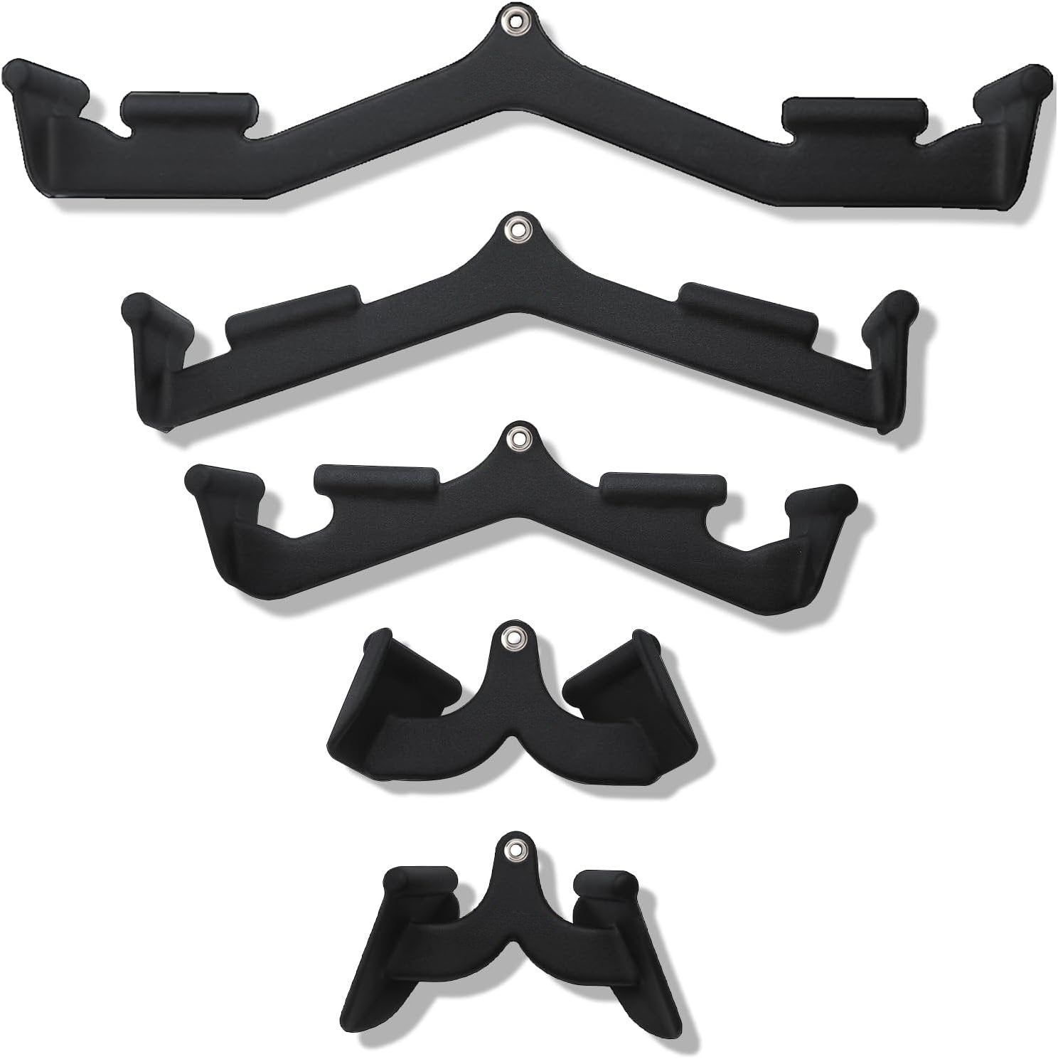 5-piece Lat Pull Down Bar Adapter Set Set Sedco Cx-065