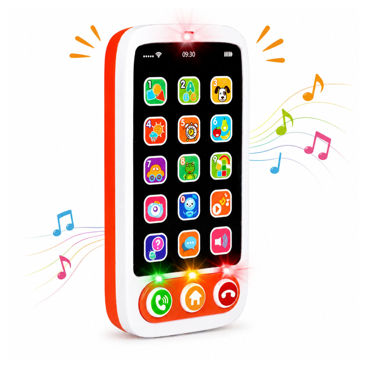Smartphone Children's Interactive Educational Phone Sounds Lights