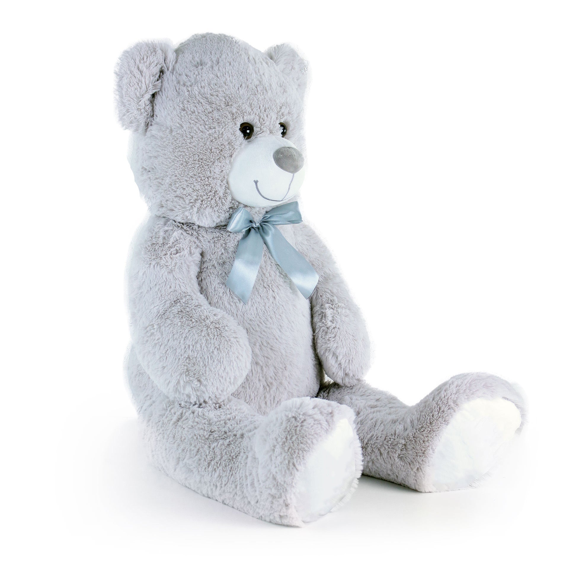 Big Teddy Bear Hugo With Tag 80 Cm