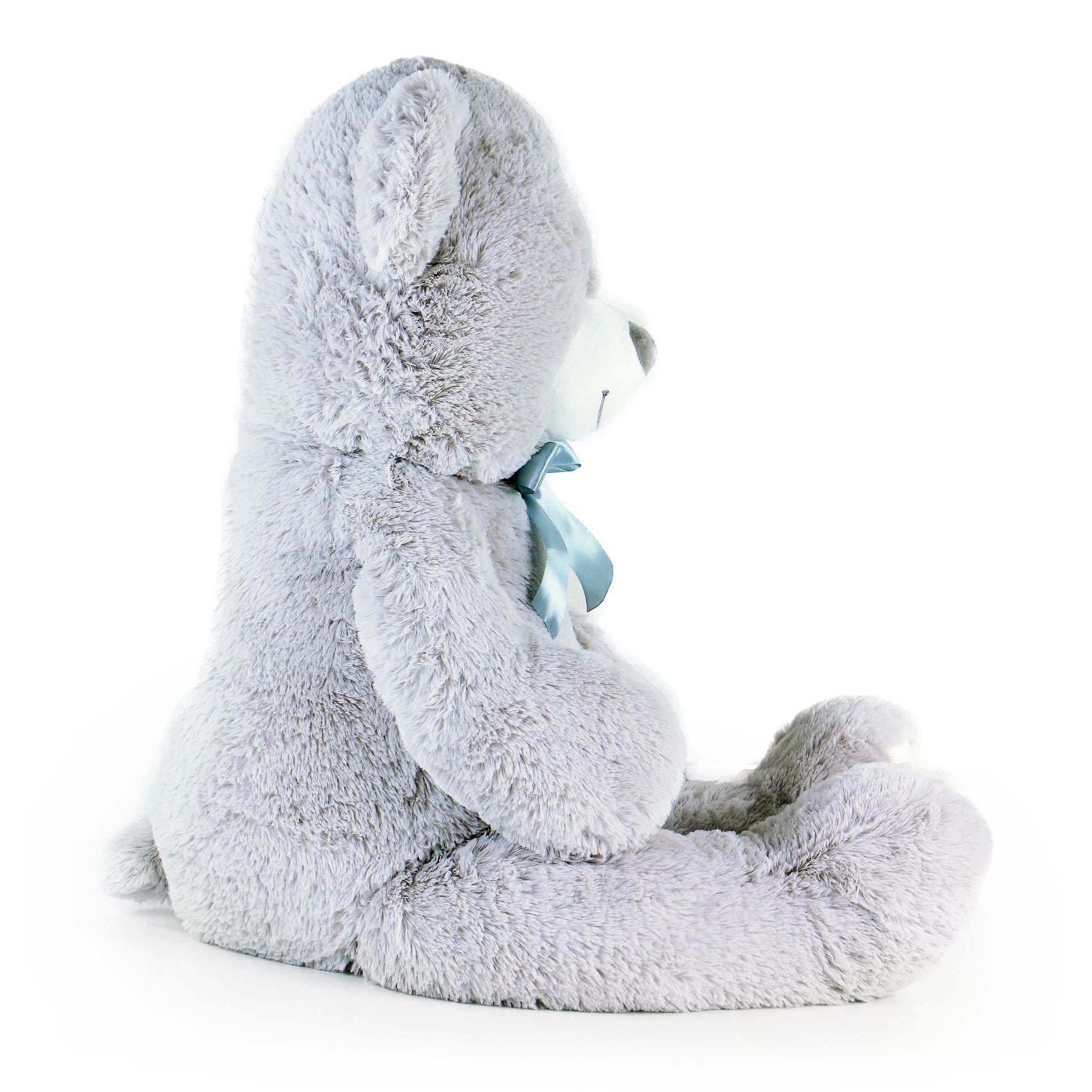Big Teddy Bear Hugo With Tag 80 Cm
