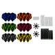 Set di accessori per freccette Xqmax da 70 pezzi