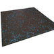 Vikt/kondition Golv Sedco Epdm Sammansättning 50x50x1,5 Cm Blå