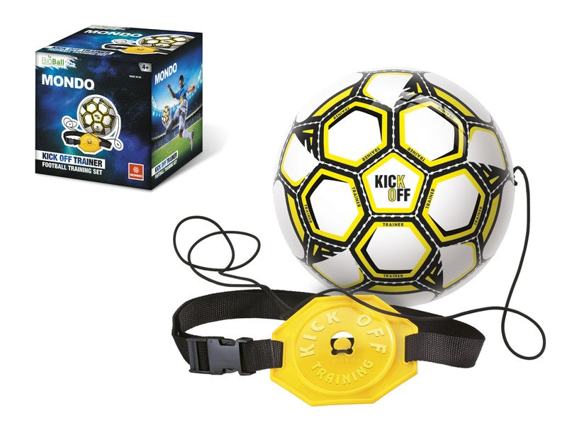 Mondo Kick Off On Rubber 007training Ball White