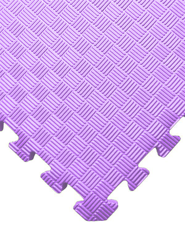 Podložka Tatami Puzzle - Jednobarevná - 50x50x1,3 cm Fitness Mat fialová