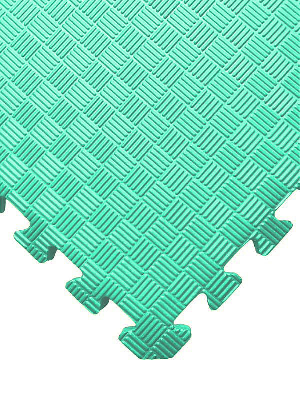 Podložka Tatami Puzzle - Jednobarevná - 50x50x1,3 cm Fitness podložka Sea Green