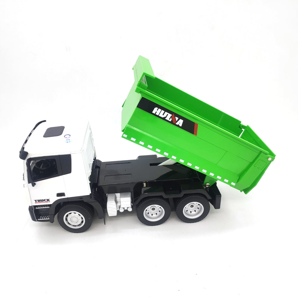 Remote Control Rc Truck Tipper 1:18 Green