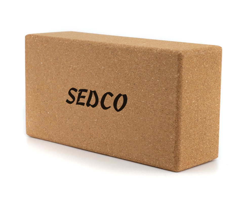Sedco Yoga Brick - Cork Wood