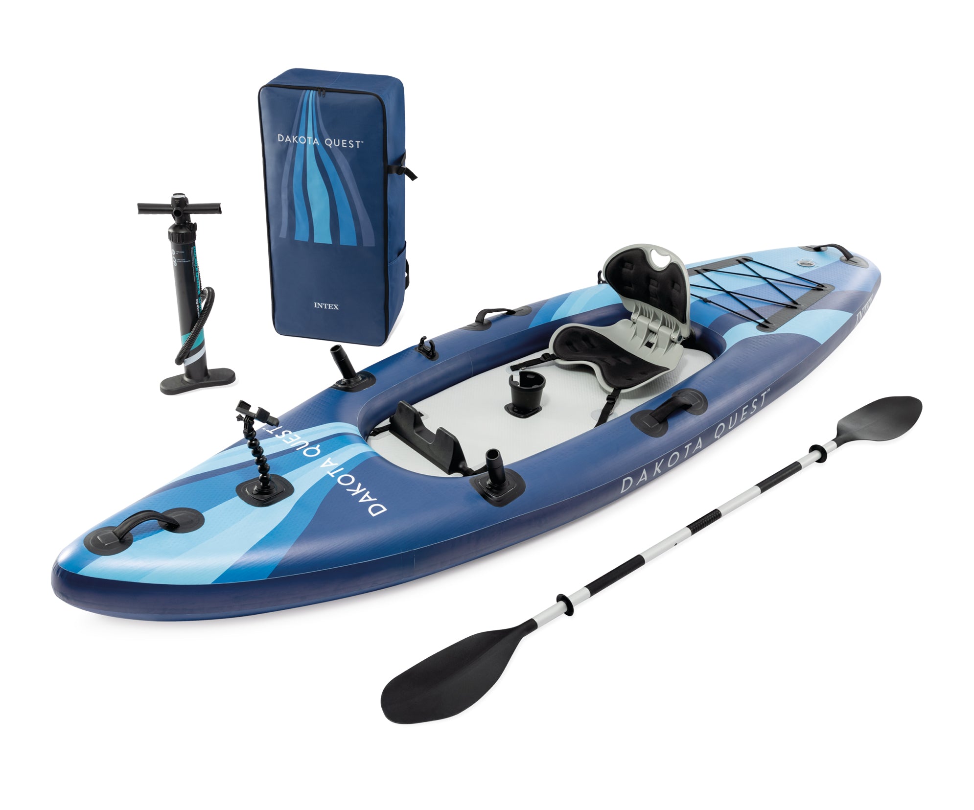 Kayak Intex 68245 Dakota Quest™ Sit-on-top / Sup Ibrido Blu