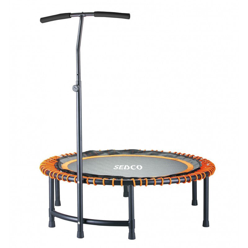 Sedco Fitness trampolína s rukojetí Tp107 - 114 cm oranžová