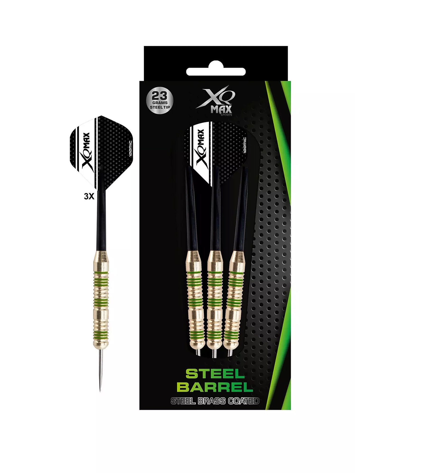 Arrows Xq Max 7001240 - Stål Messing 3x23g 23