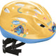 Casco da bicicletta per bambini Cyklo Mondo Stitch giallo/blu