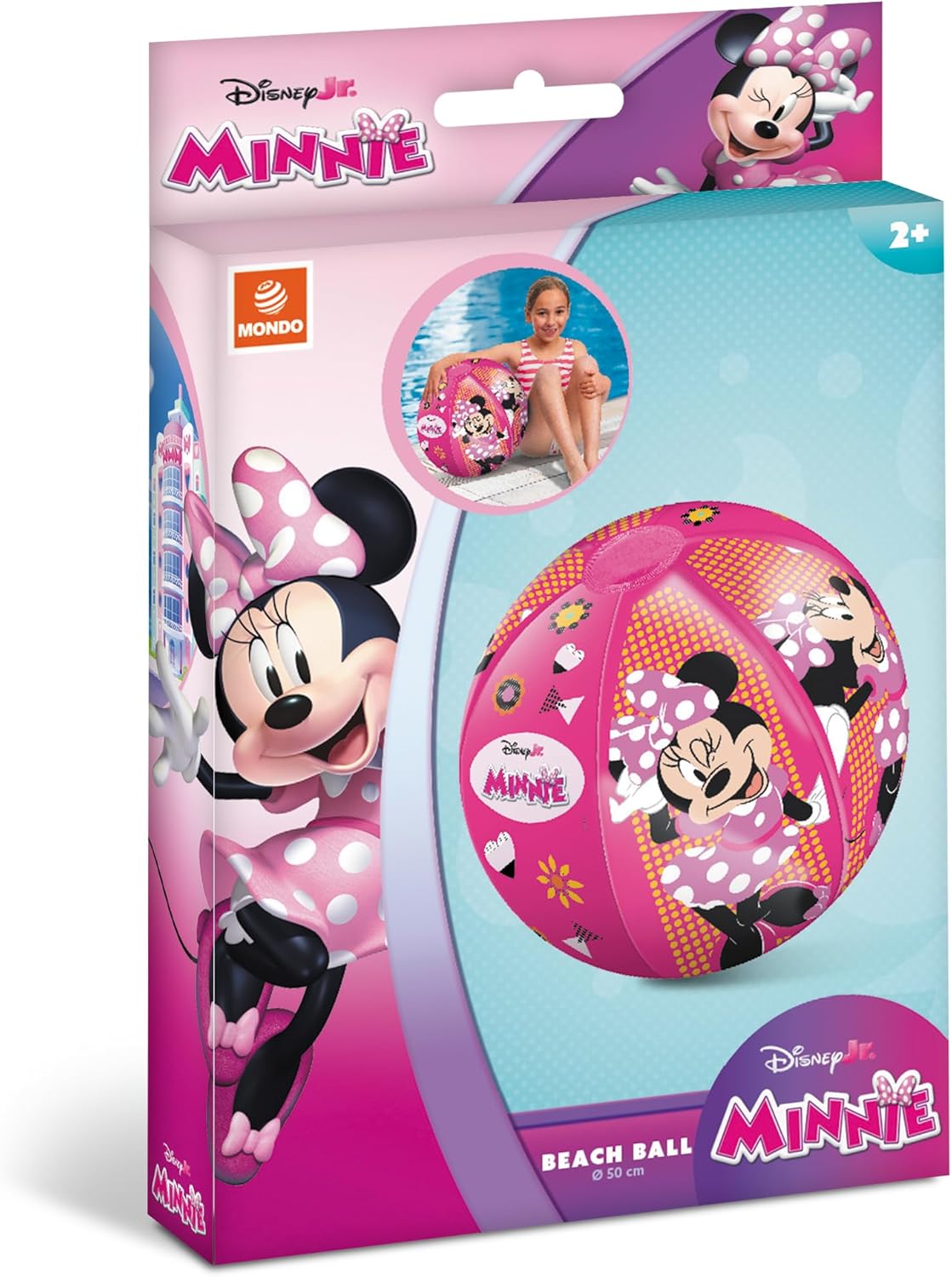 Nafukovací plážový míč Mondo 16968 Minnie - 50 cm