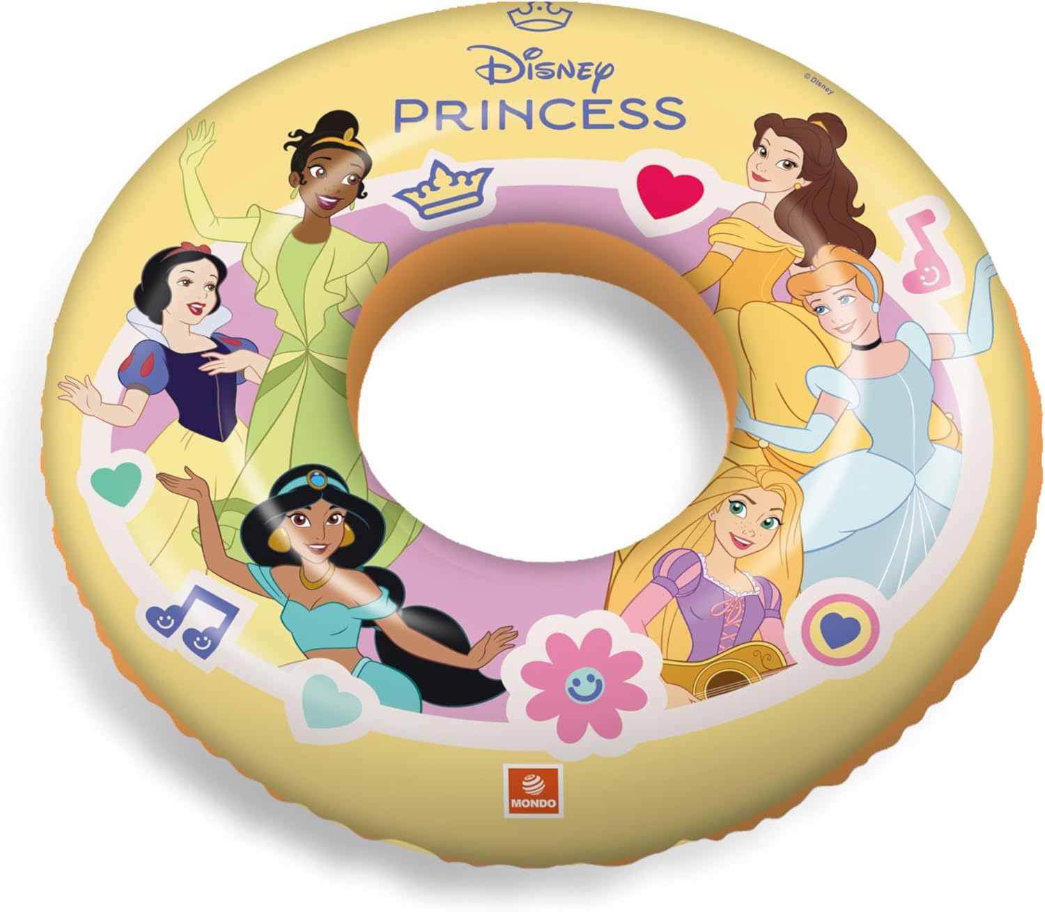 Bouée Mondo 16972 Princesse Disney - 50 Cm Doré