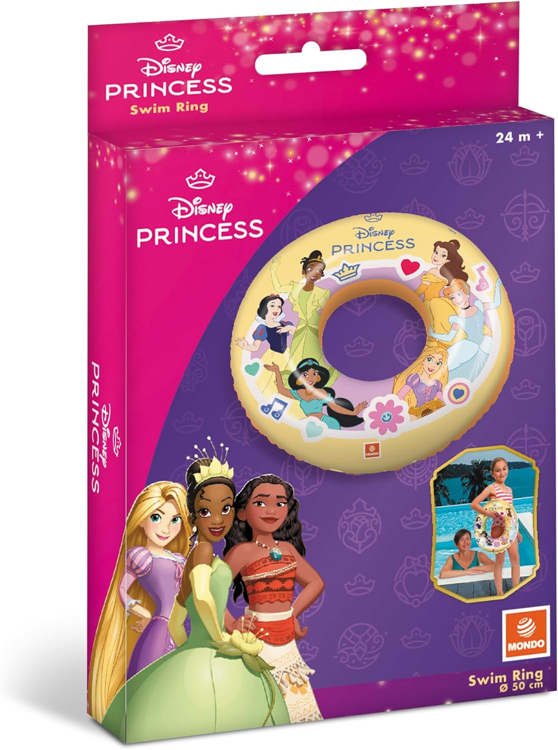 Bouée Mondo 16972 Princesse Disney - 50 Cm Doré