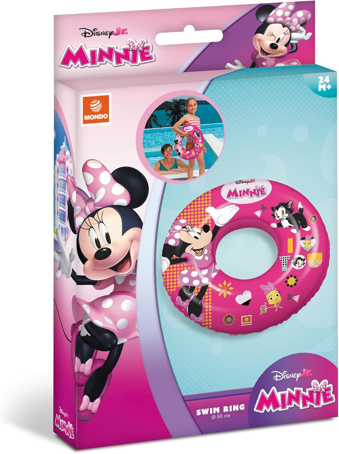 Svømmering Mondo 16967 Minnie Mouse - 50 Cm Pink
