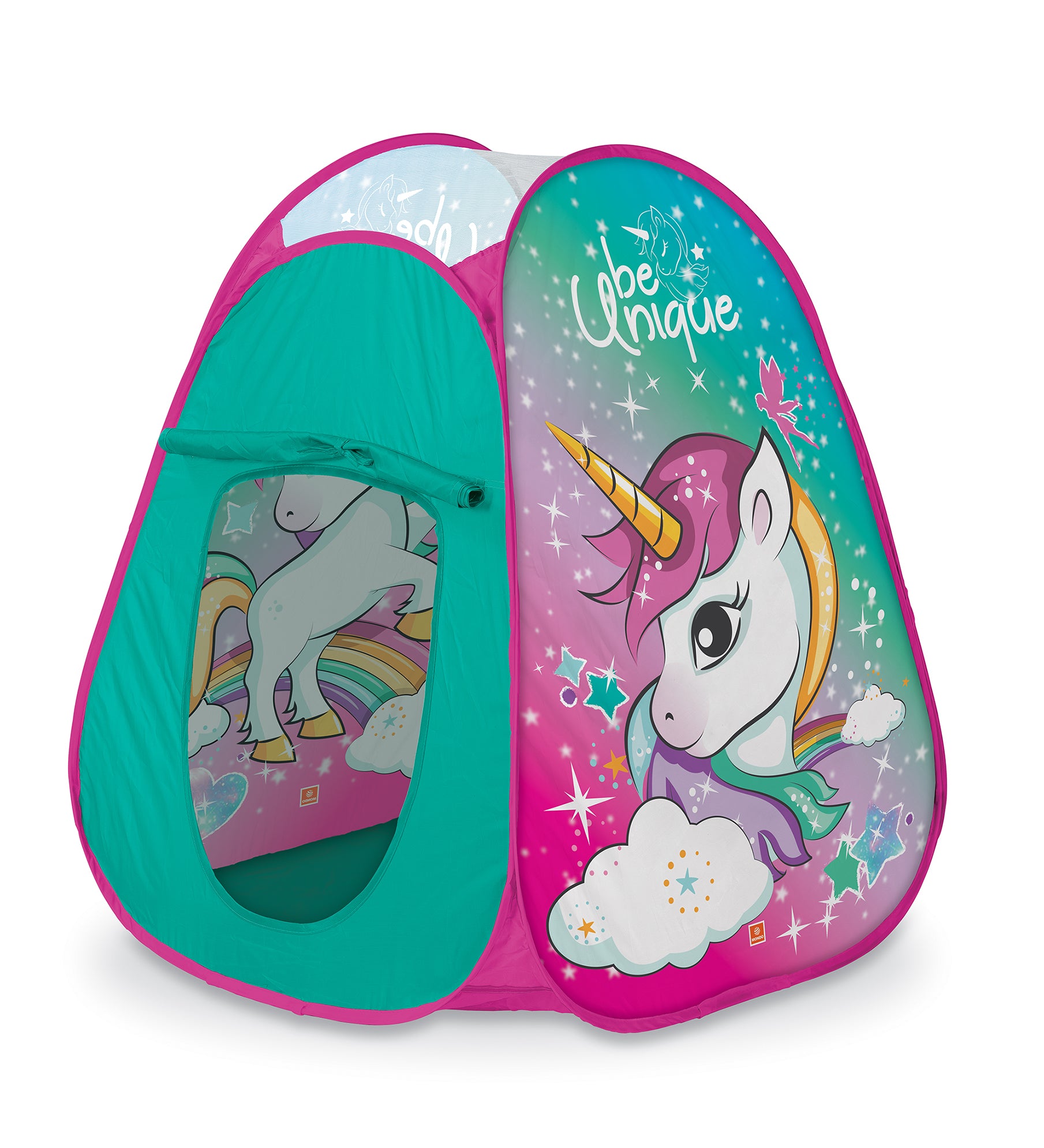 Kinderzelt Pop Up Mondo Einhorn 85x85x95 cm