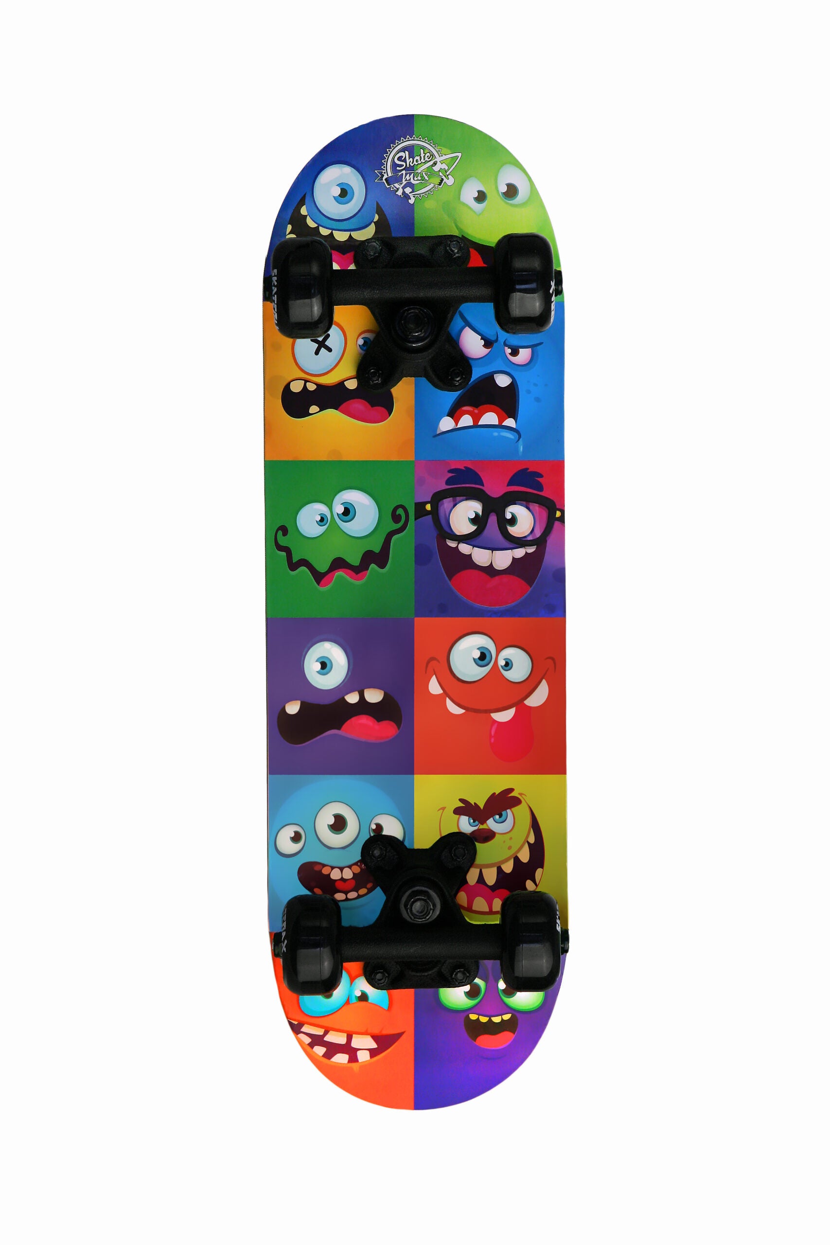 Skateboard Effea Skm2001 Junior Monster Face multicolore