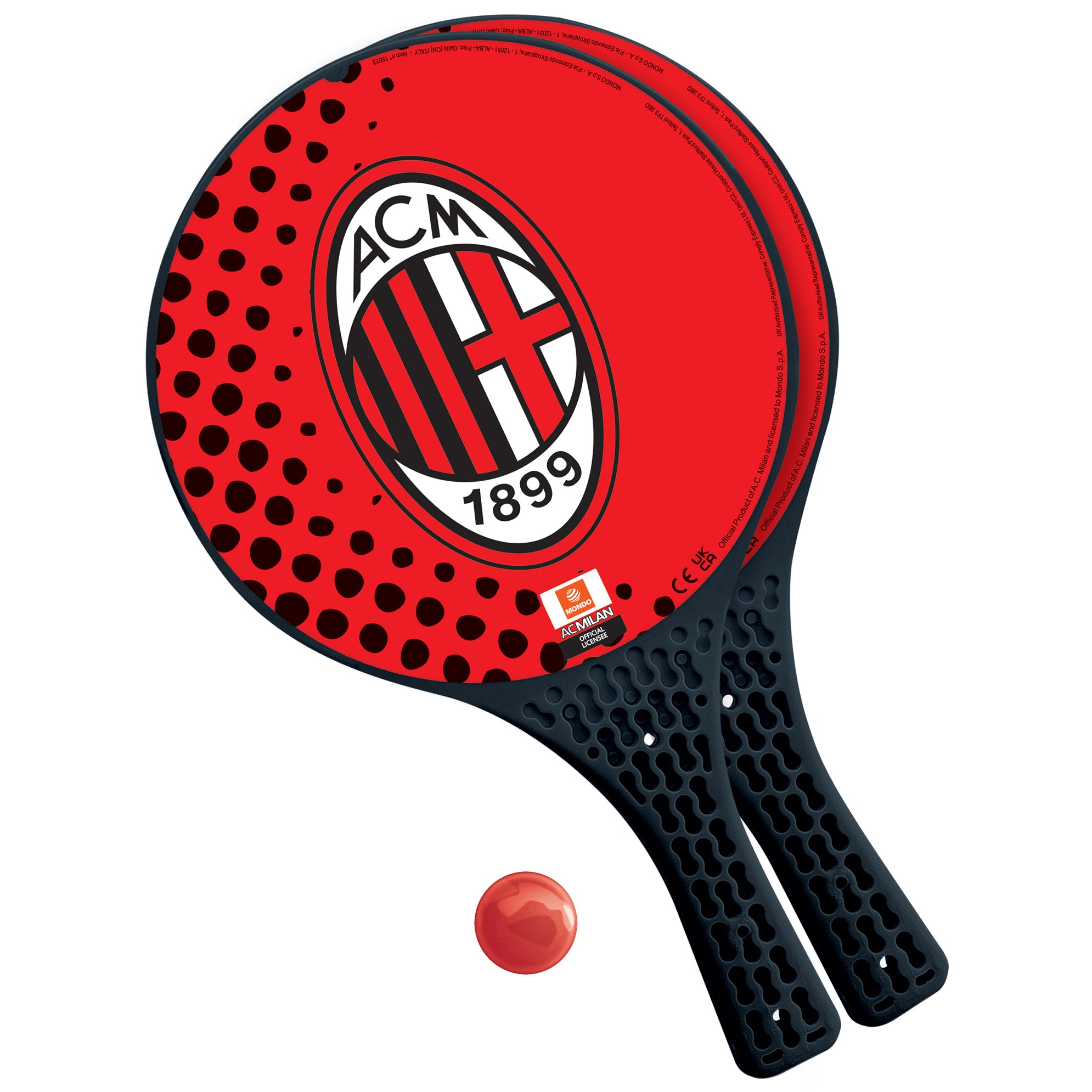 Tênis de Praia Mondo 15023 Ac Milan Vermelho