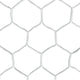 Rete Da Calcio Sedco Pes Hexagon 7,32x2,44 M - Set Per Due Porte Bianco