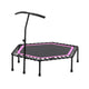 Trampolin Med Håndtag Sedco Hexagon Yqa75 - 134 Cm Pink