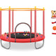 Børnetrampolin Sedco D02 - 122 Cm Med Sikkerhedsnet Og Tilbehør Rød