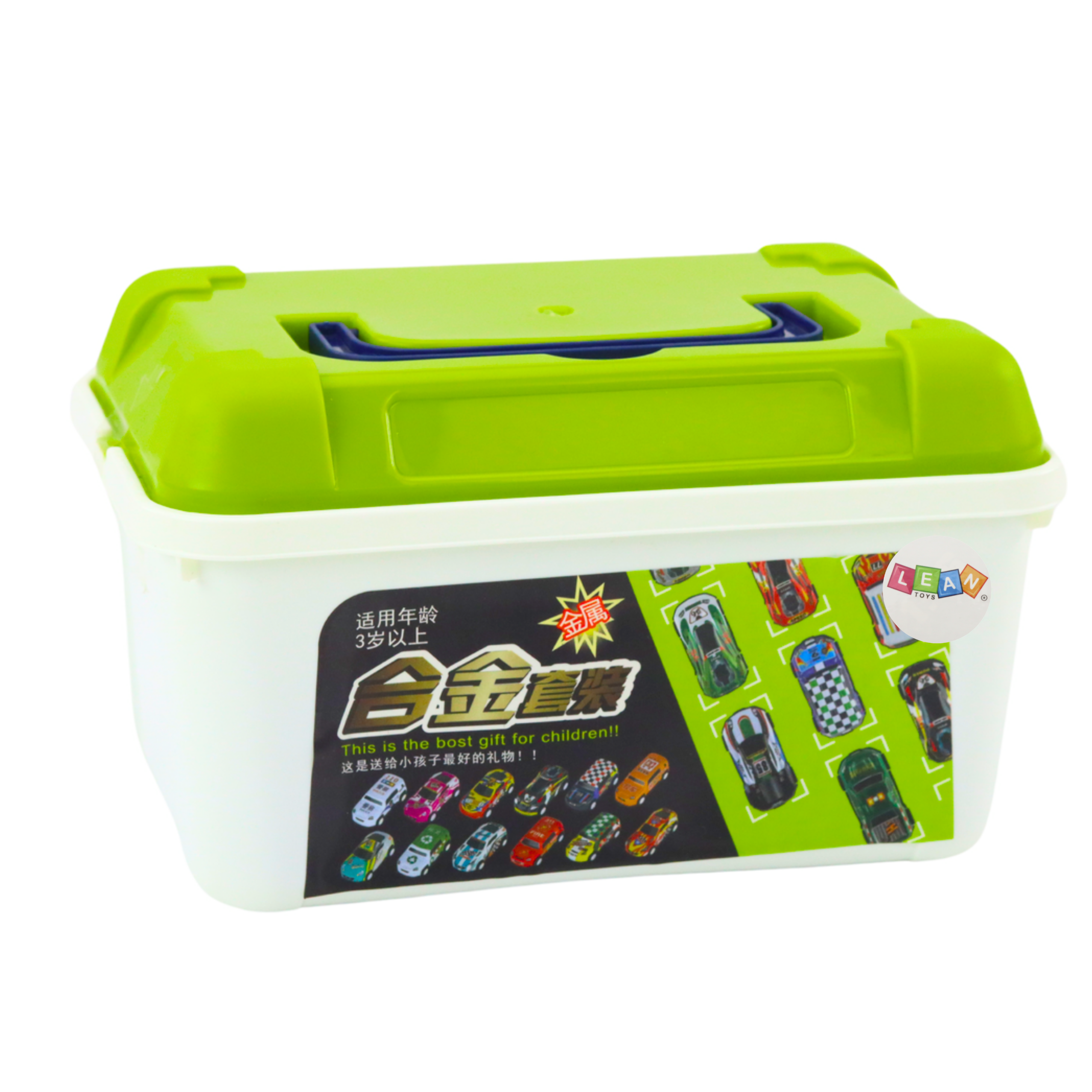 Set Of Springs In A Suitcase 30 Pcs. Cars