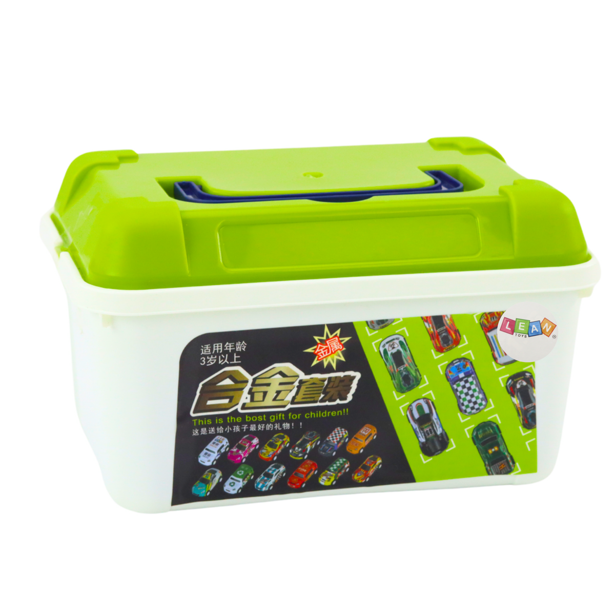 Set Of Springs In A Suitcase 30 Pcs. Cars