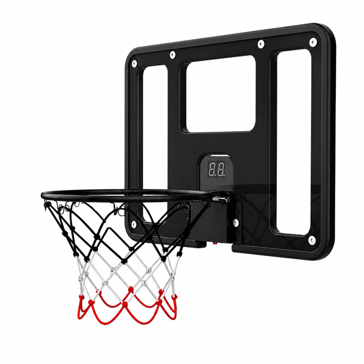 Hanging Basketball Hoop Backboard With Point Counter Lights Sounds