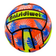 Rubber Ball Bright Leaves Orange 24 Cm