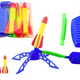 Foam Rocket Launcher Pump Set Blue Garden