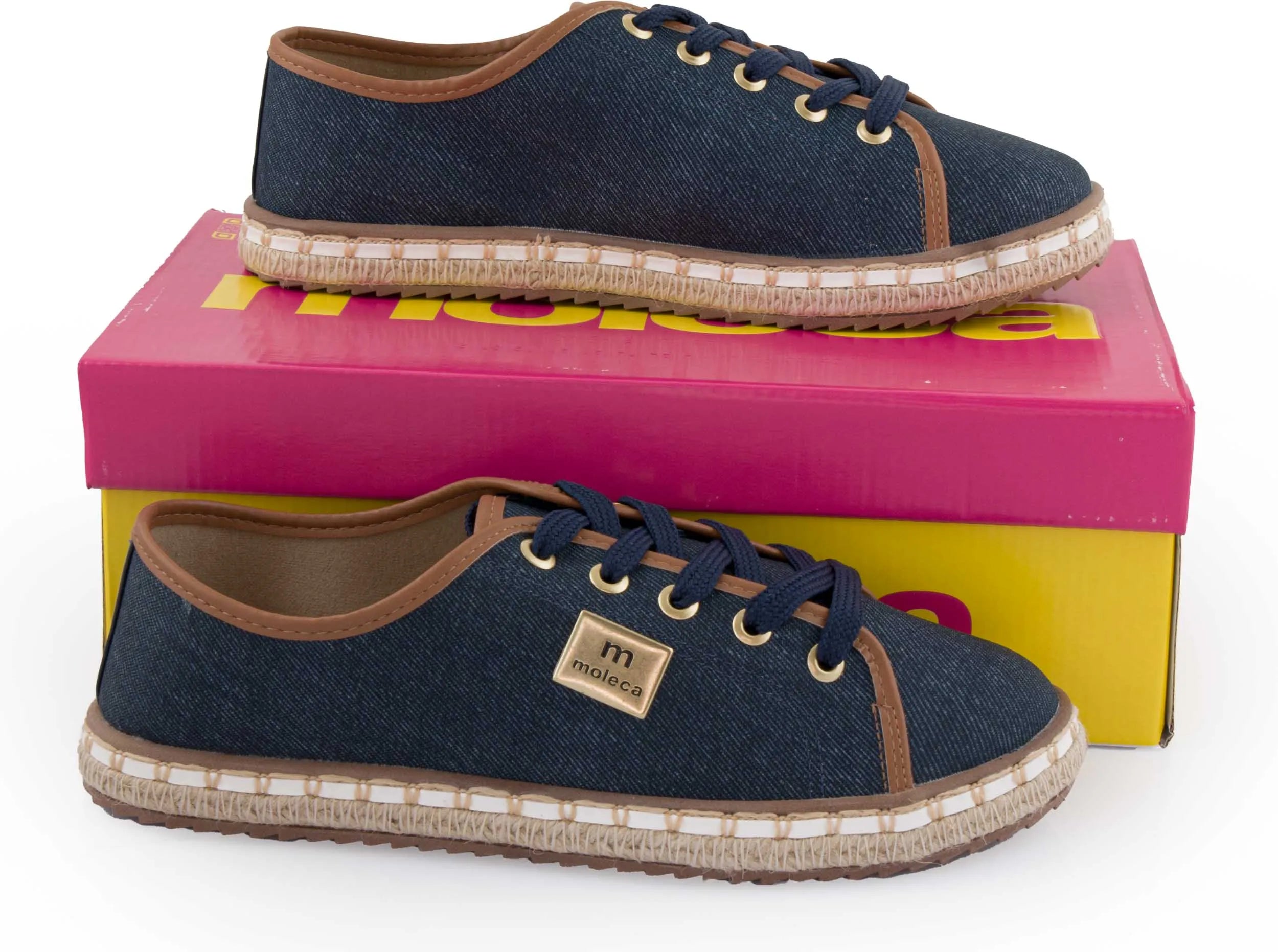 Дамски обувки Moleca Tecido Denim Blue
