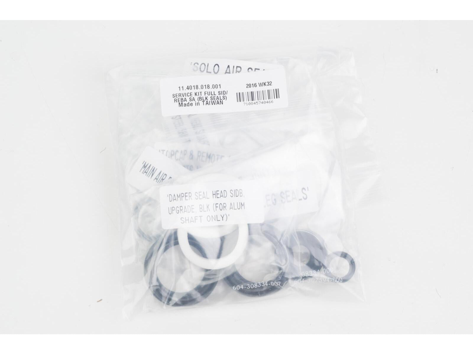 Rockshox Fork Service Kit Full Service Solo Air (includes Air Seals Damper Seals & Hardware & Black Seals)