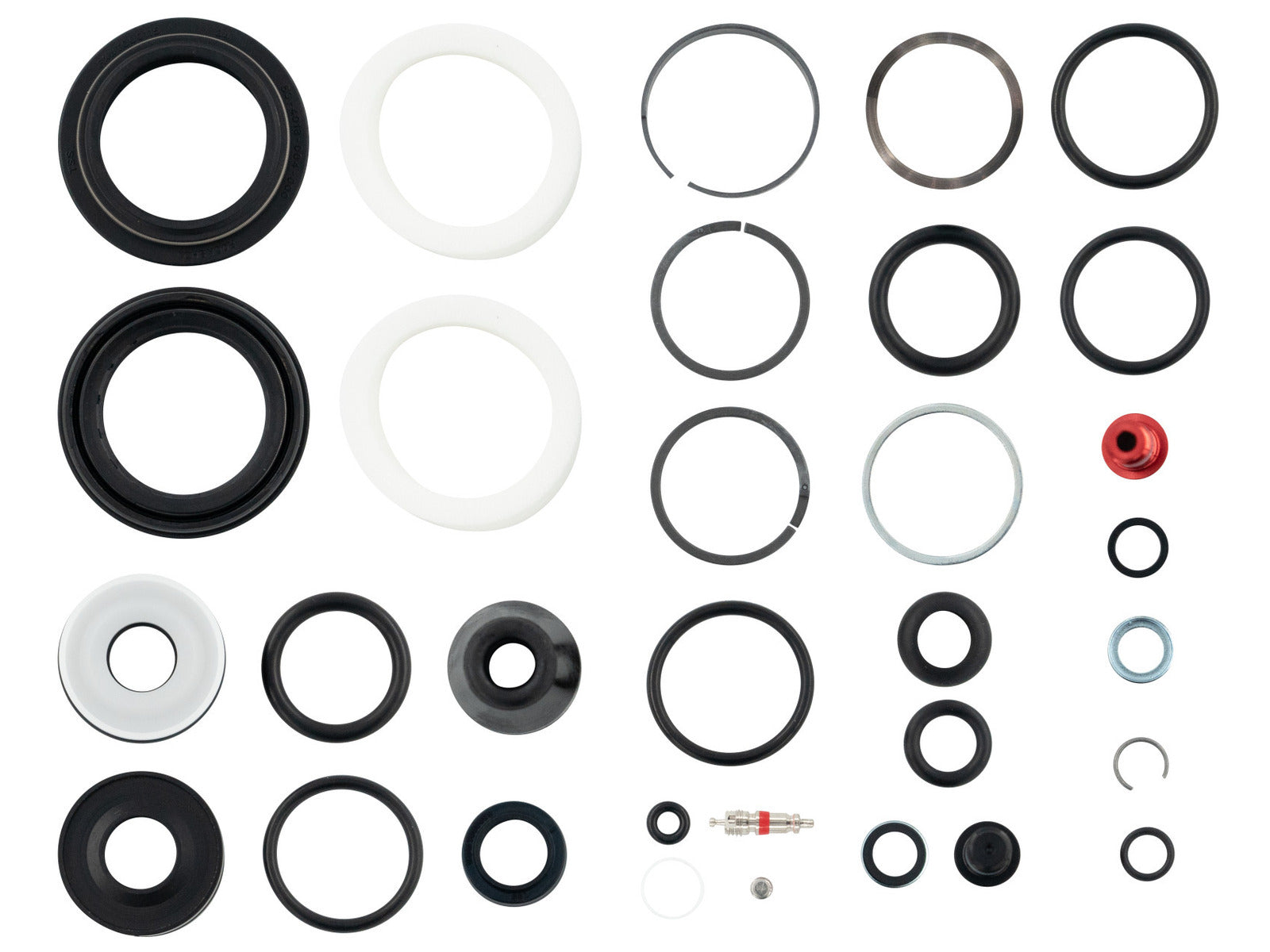 Rockshox Fork Service Kit Full Service Solo Air (includes Air Seals Damper Seals & Hardware & Black Seals)
