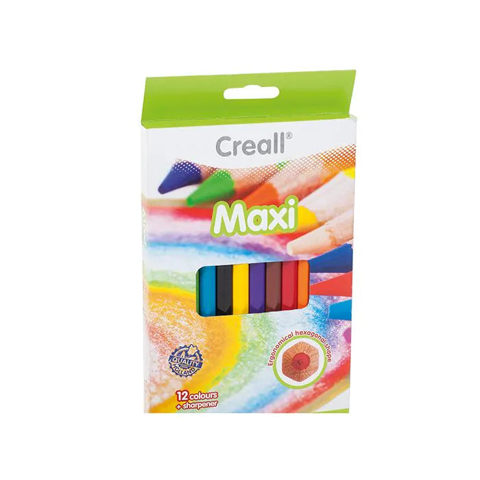 Creall Цветни моливи Creall Maxi