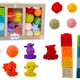 Soft Educational Bath Blocks 20 Pieces Animals Shapes