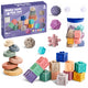 Soft Rubber Educational Blocks Animals Numbers Patterns Colorful 27 Pcs.