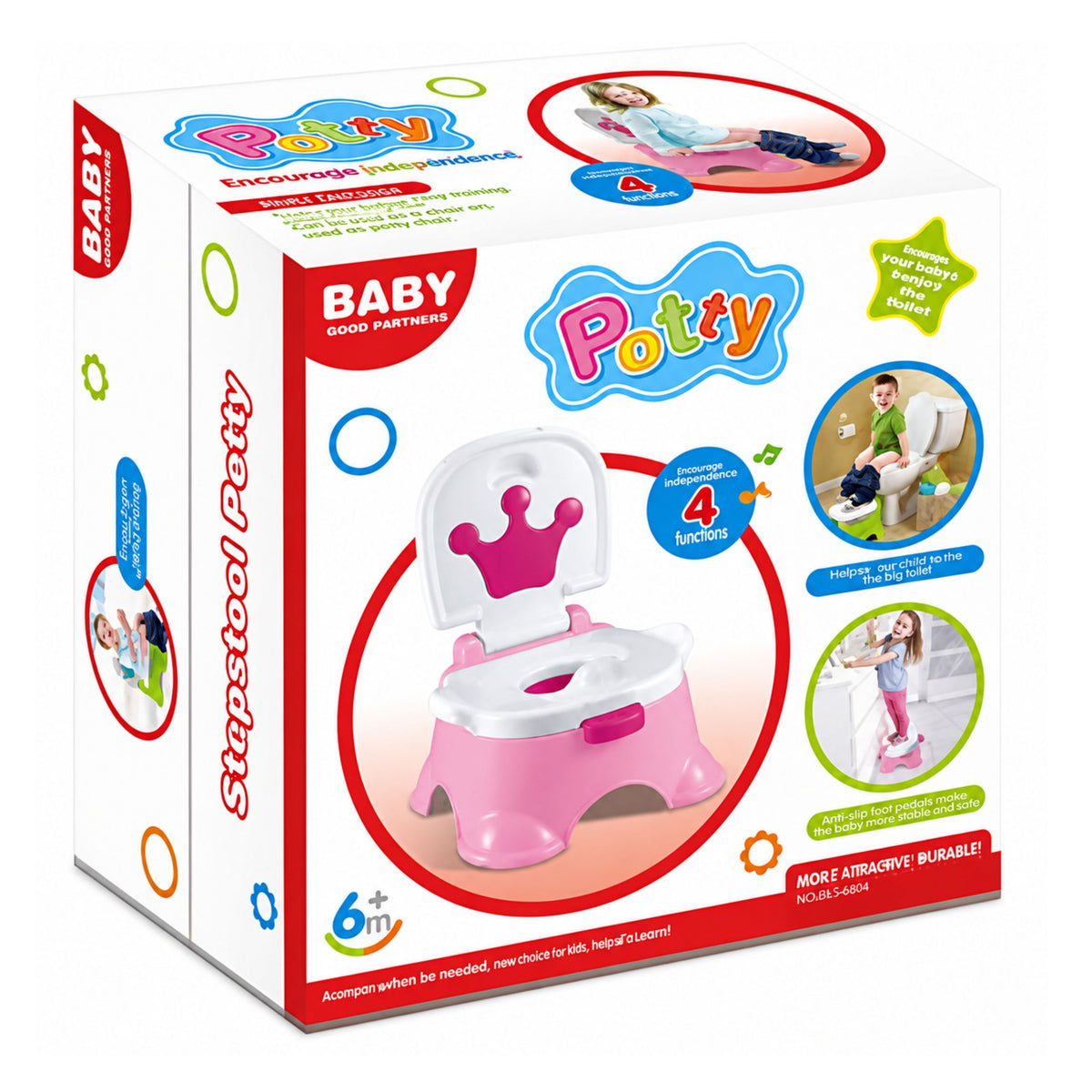 Interactive Potty Green With Blue Crown Musical Toilet For Toddlers 5 In 1