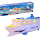 Passenger Cruise Ship Driving Lights Sounds