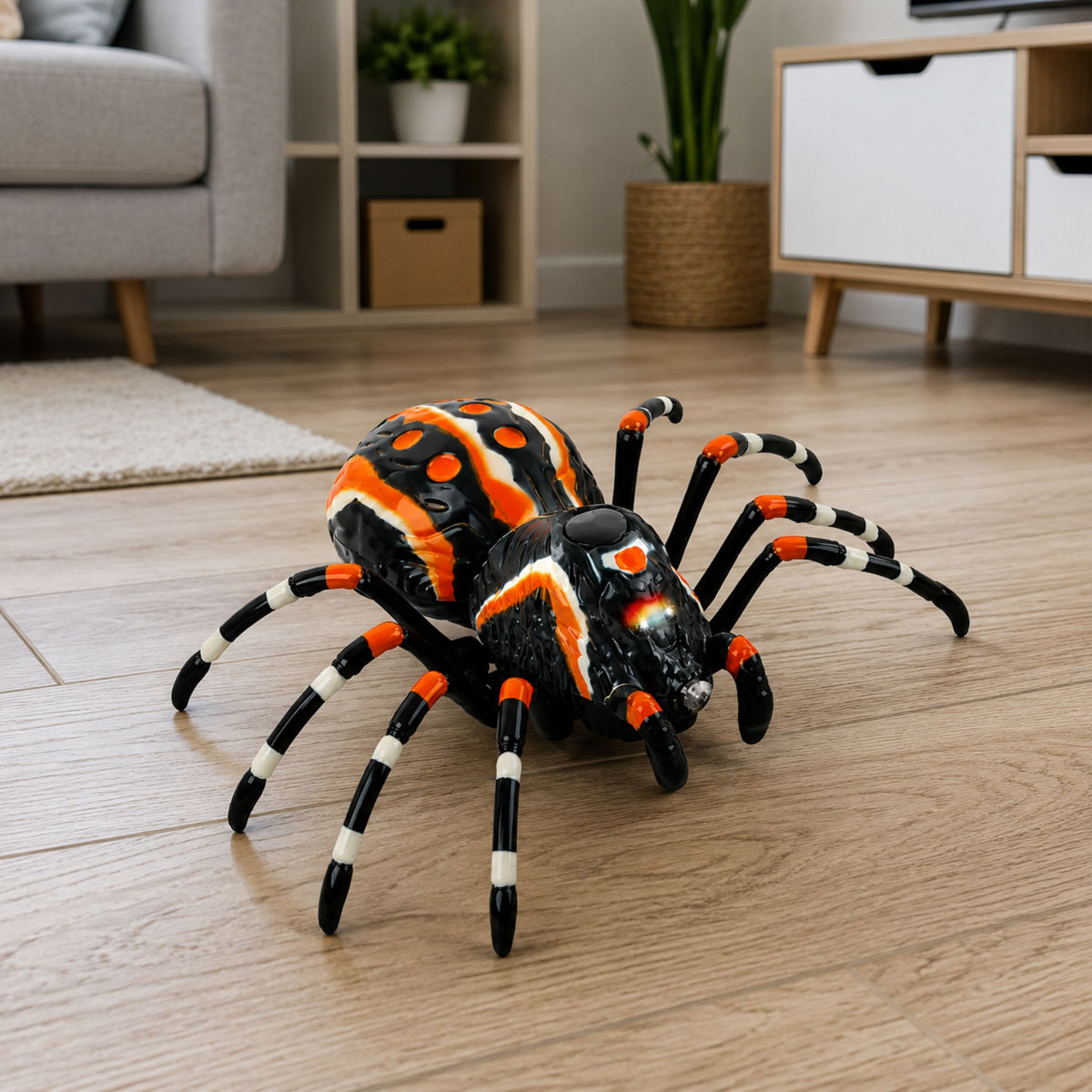 Tarantule araignée télécommandée infrarouge noir R/c St